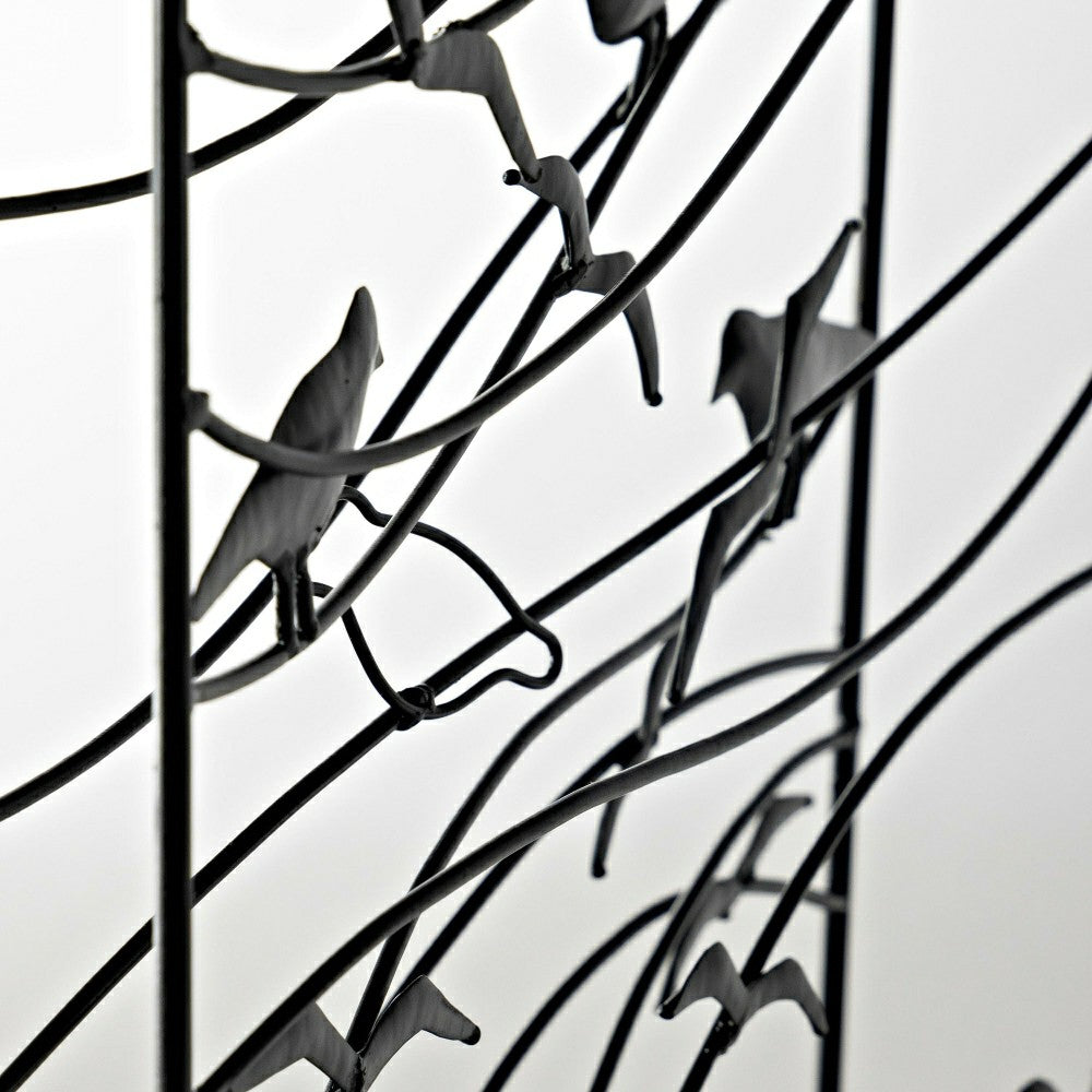 Handcrafted Metal Raven Wall Art | Plow & Hearth