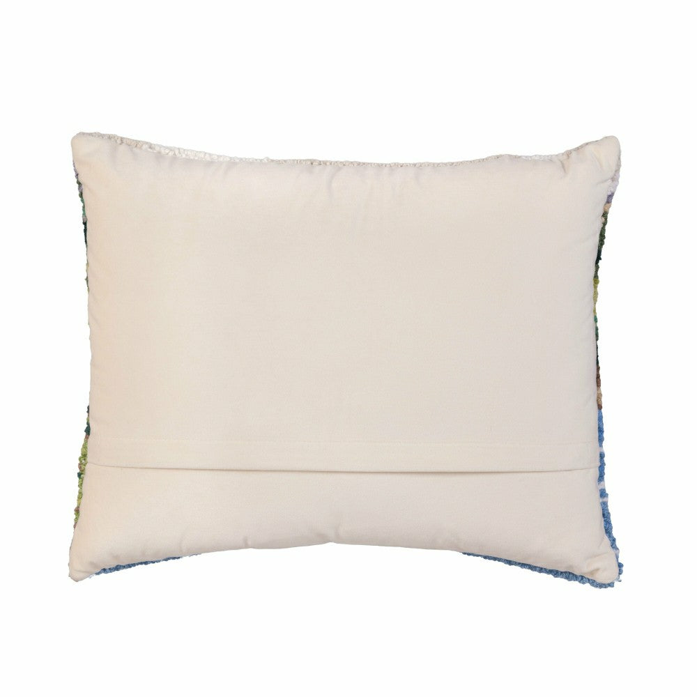 Cabin by the Lake Hooked Pillow | Plow & Hearth