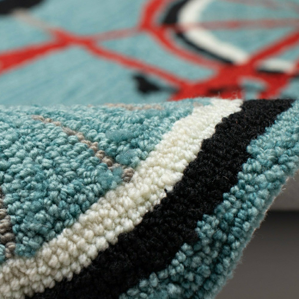 Bike Ride Indoor/Outdoor Rug | Plow & Hearth
