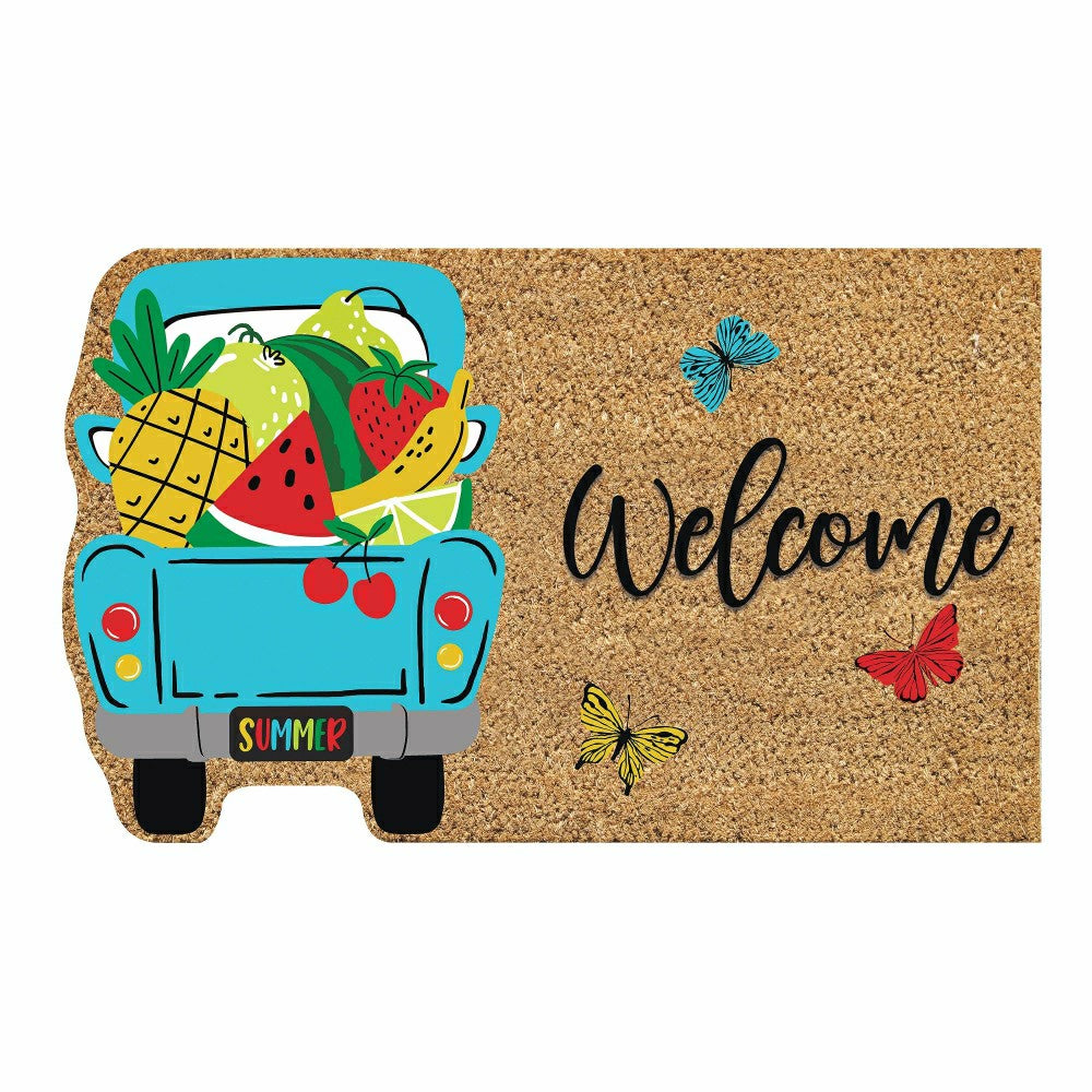 Fruity Truck Coir Mat | Plow & Hearth