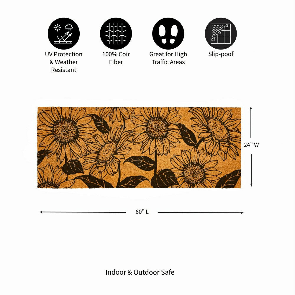 Coir Mat,60"x24" | Plow & Hearth