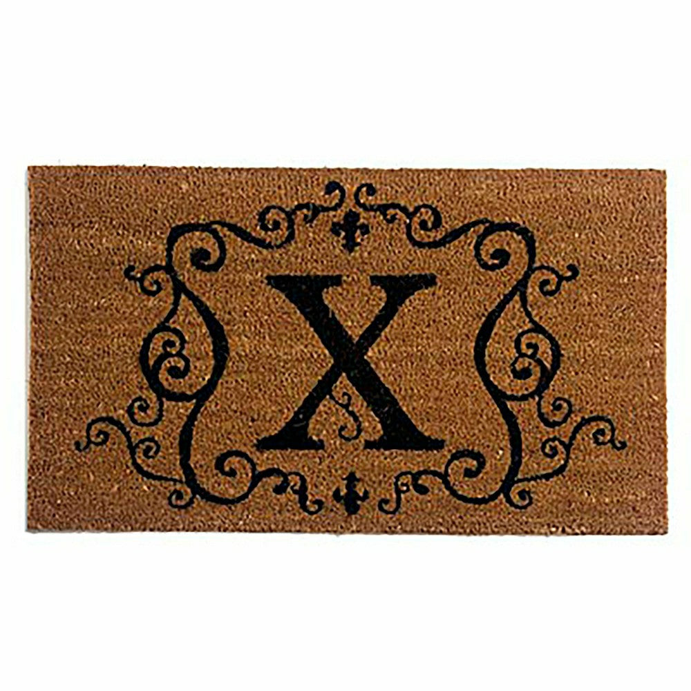 Monogrammed Coir Doormat | Plow & Hearth