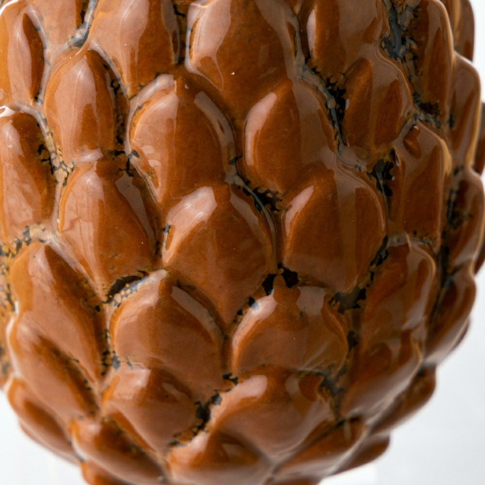 Pinecone Candle Holder, Set of 4 | Plow & Hearth