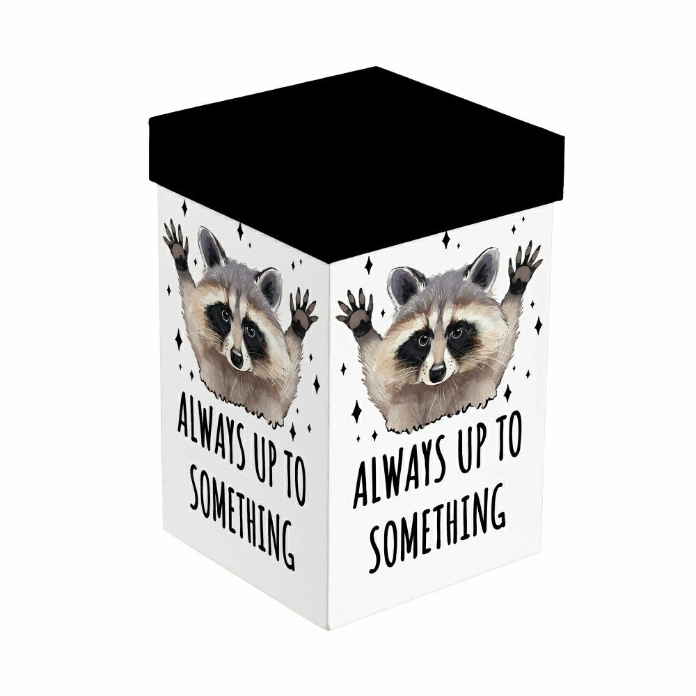 Just for Laughs Travel Cup Ceramic Perfect Cup, Raccoon, 17oz, Gift Bo | Plow & Hearth