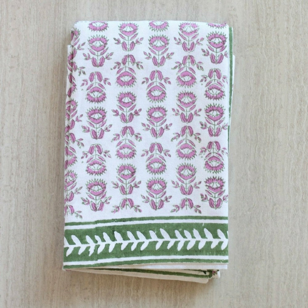 Table Runner - Protea, Sage & Lilac | Plow & Hearth