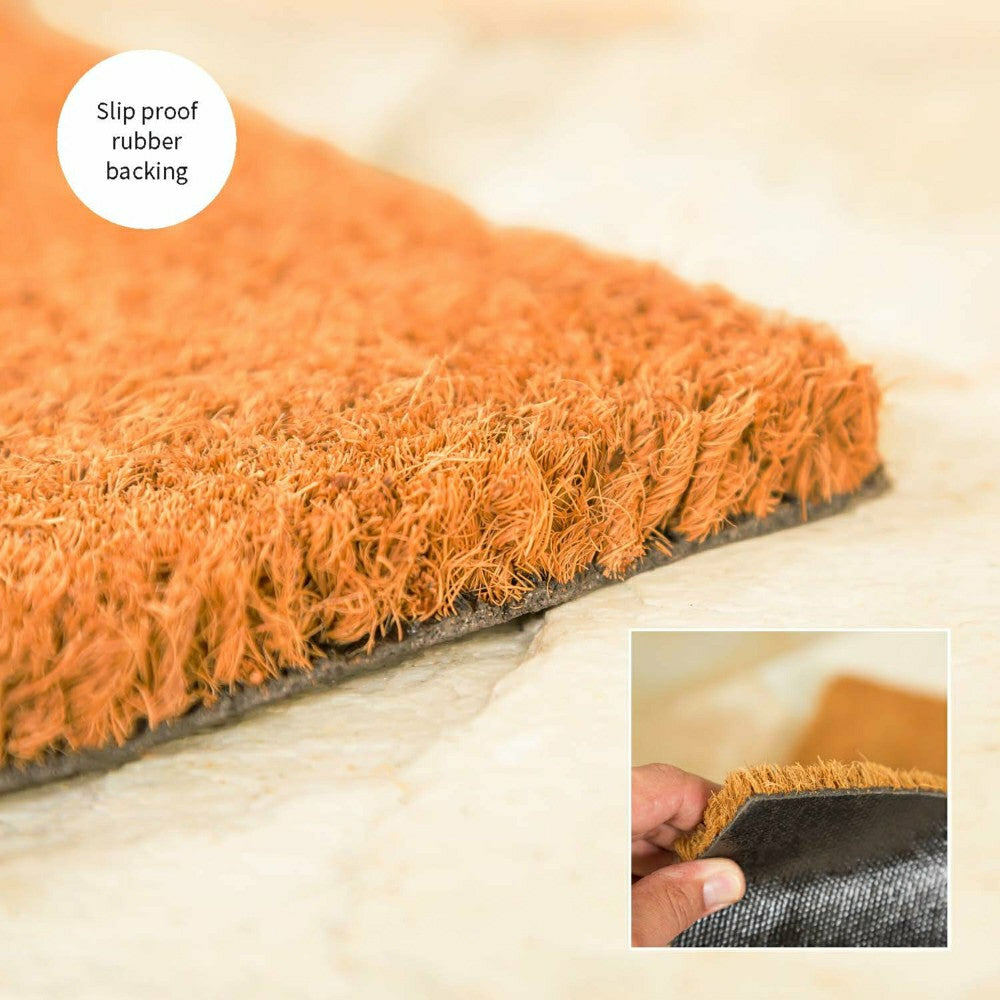 Home is Where You Haunt It Coir Doormat, 28"x16" | Plow & Hearth