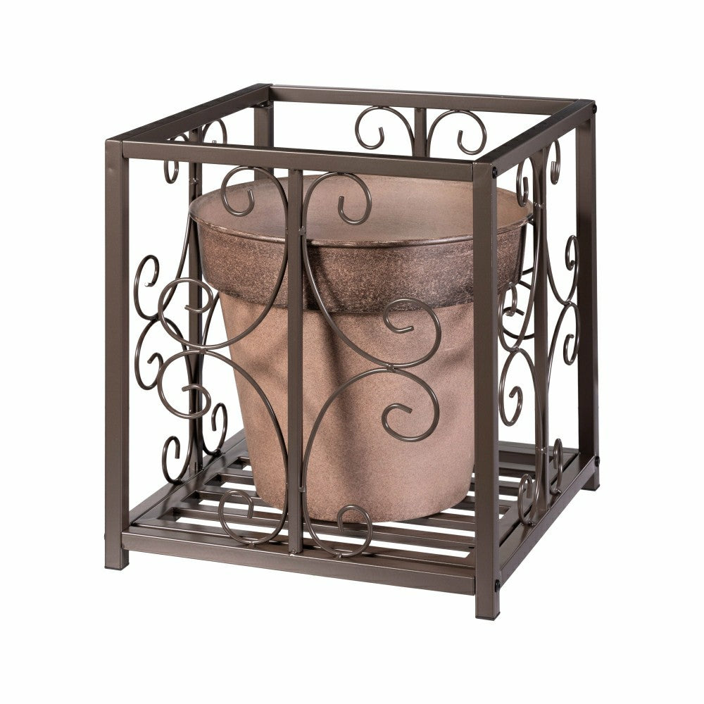Elegant Swirl Plant Stand | Plow & Hearth