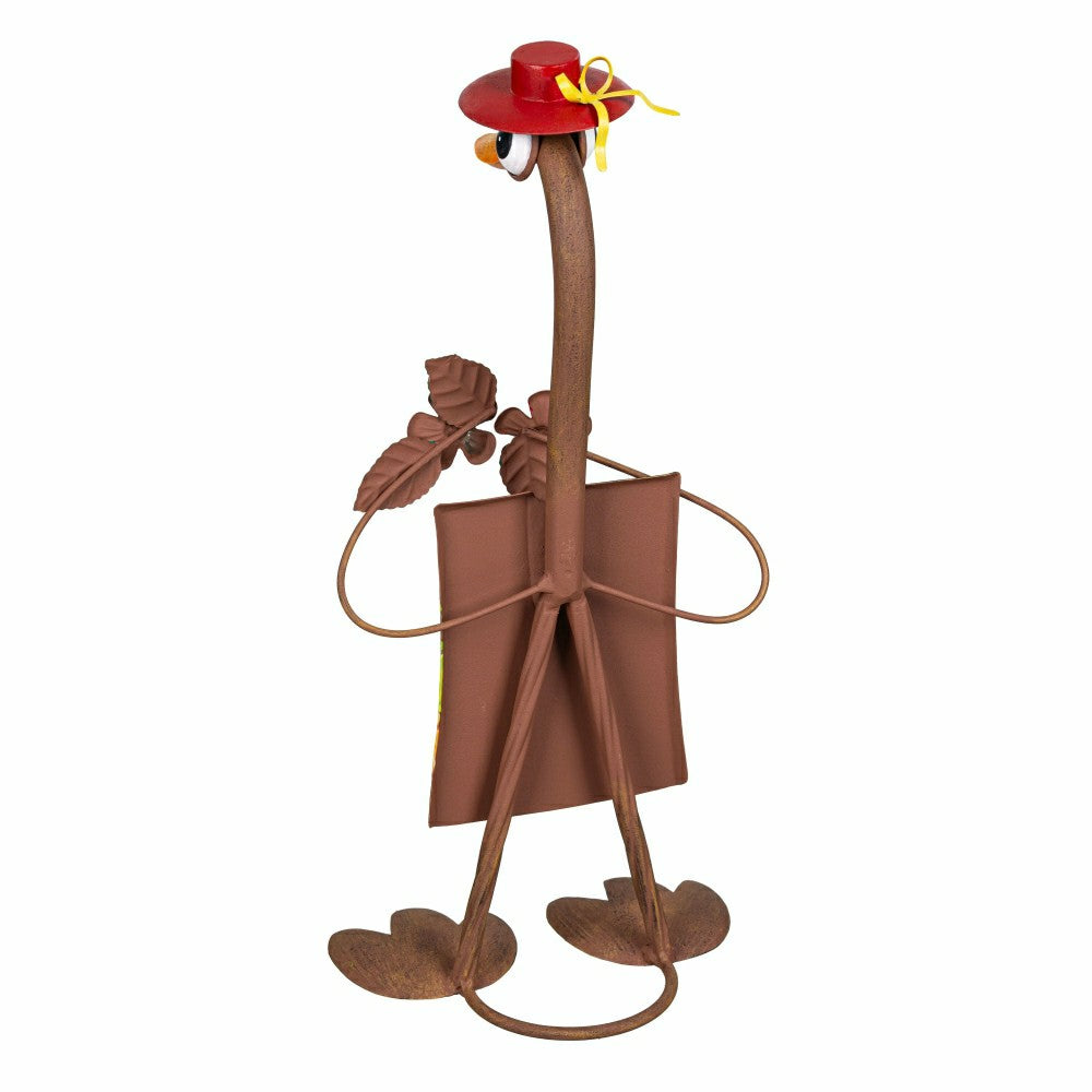 Metal Garden Tool Duck Garden Statue 1 | Plow & Hearth
