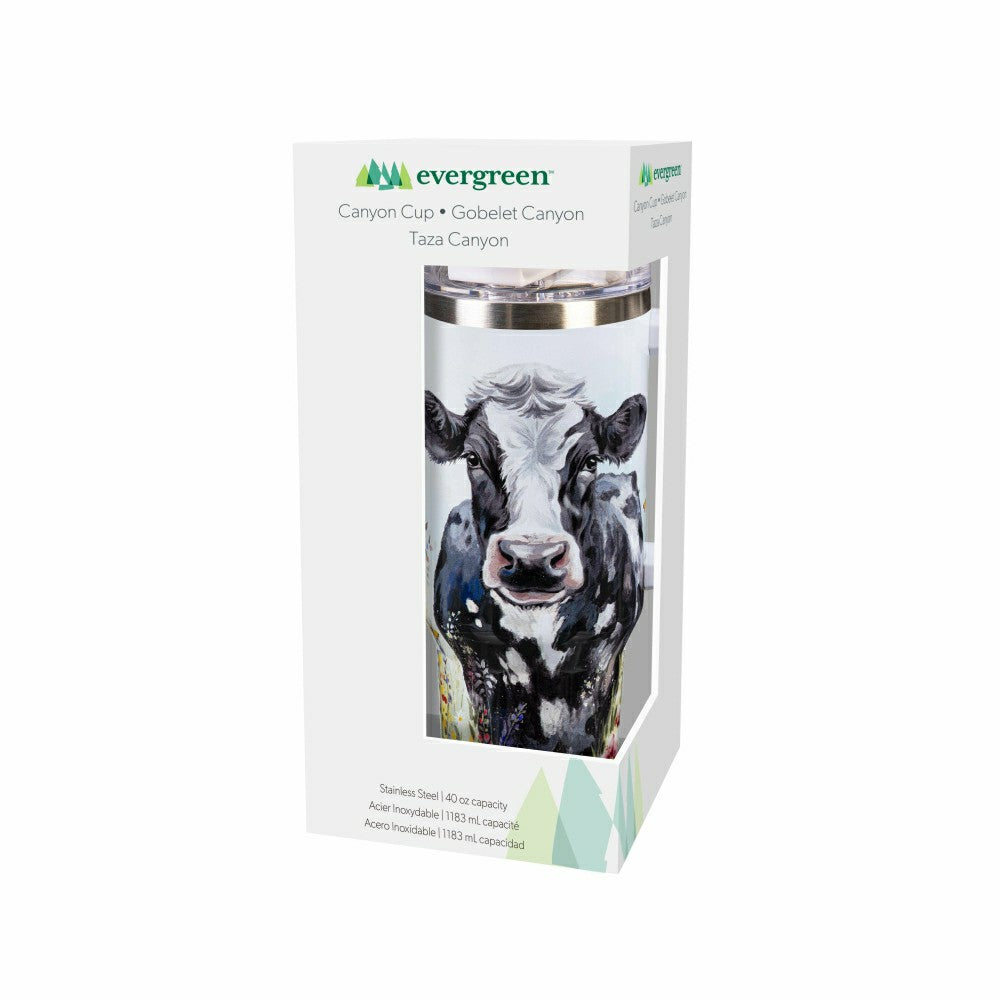 Hillside Pasture Tumbler Canyon Cup Double Wall Stainless Steel, Farm | Plow & Hearth