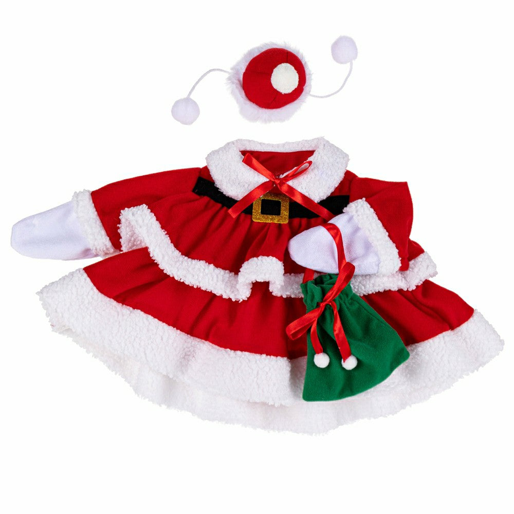 Giddy The Goose, Metal Porch Statue With Mrs. Claus Outfit, 21"H | Plow & Hearth