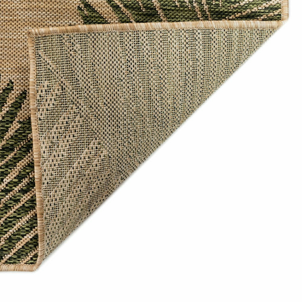 Indoor/Outdoor Textured Palms Polypropylene Rug, 6'6" x 9'4" | Plow & Hearth