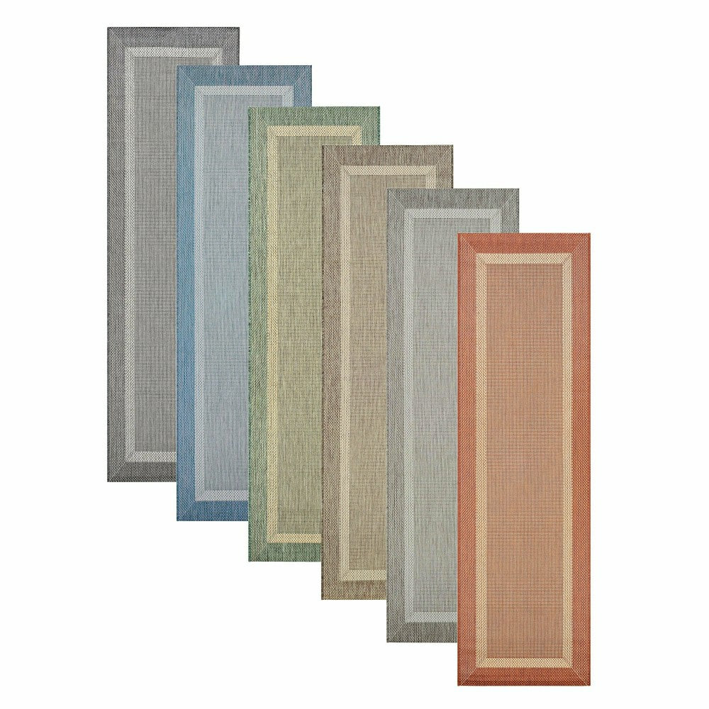 Veranda Framework Indoor/Outdoor Polypropylene Rug | Plow & Hearth