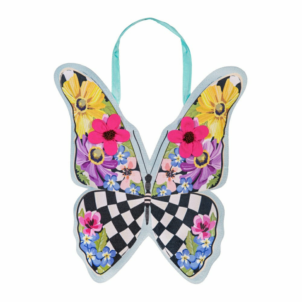 Mack Childs Butterfly Door Decor | Plow & Hearth