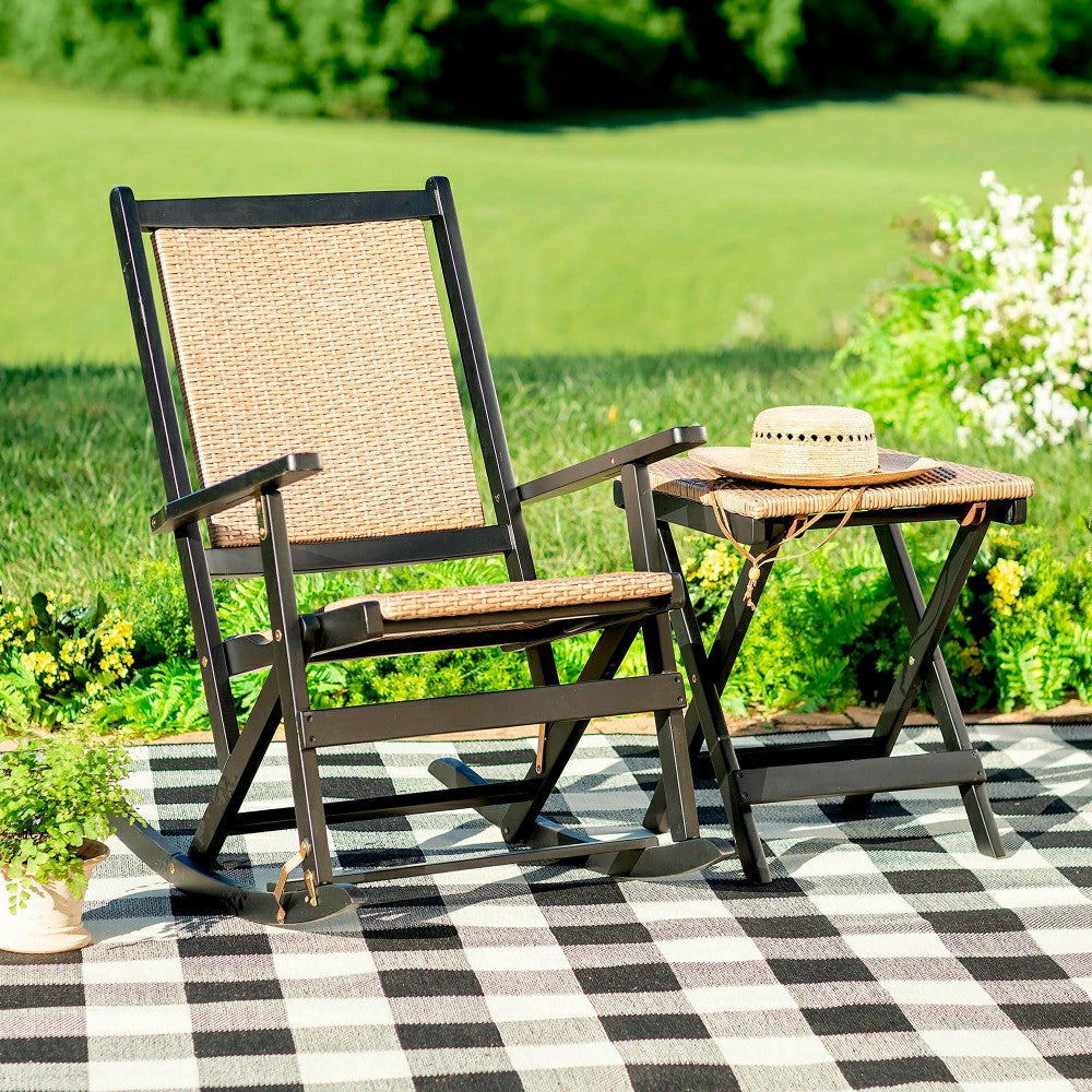 Buffalo Plaid Indoor and Outdoor Polypropylene Rug, 3'7" x 5'6" | Plow & Hearth