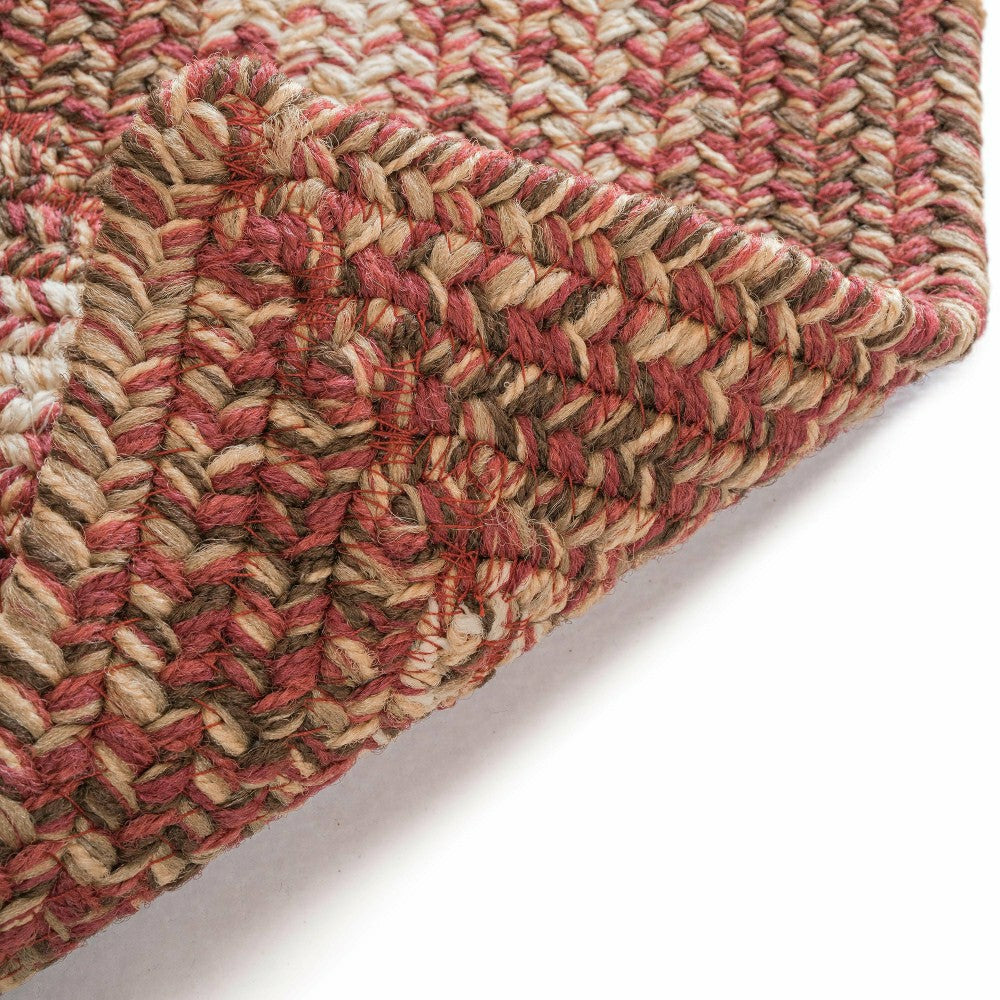 Indoor/Outdoor Rectangle Woodridge Braided Polypropylene Rug, 2' x 3' | Plow & Hearth