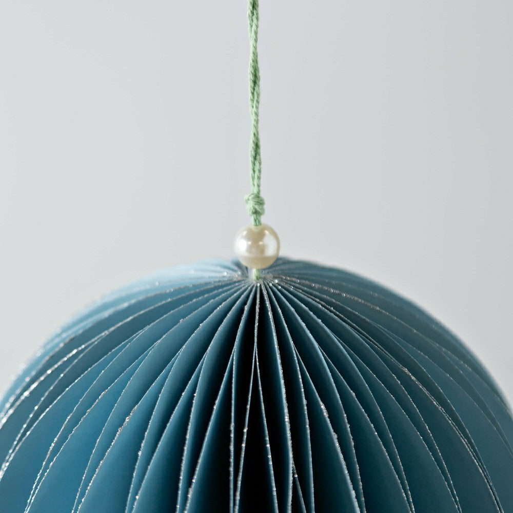 Paper Globe Ornament | Plow & Hearth