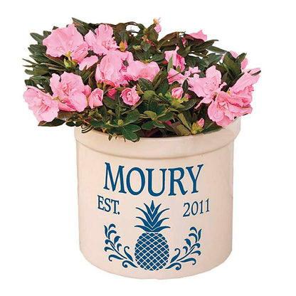 Pineapple Personalized Crock | Plow & Hearth