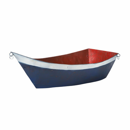 Recycled Metal Boat Planter | Plow & Hearth