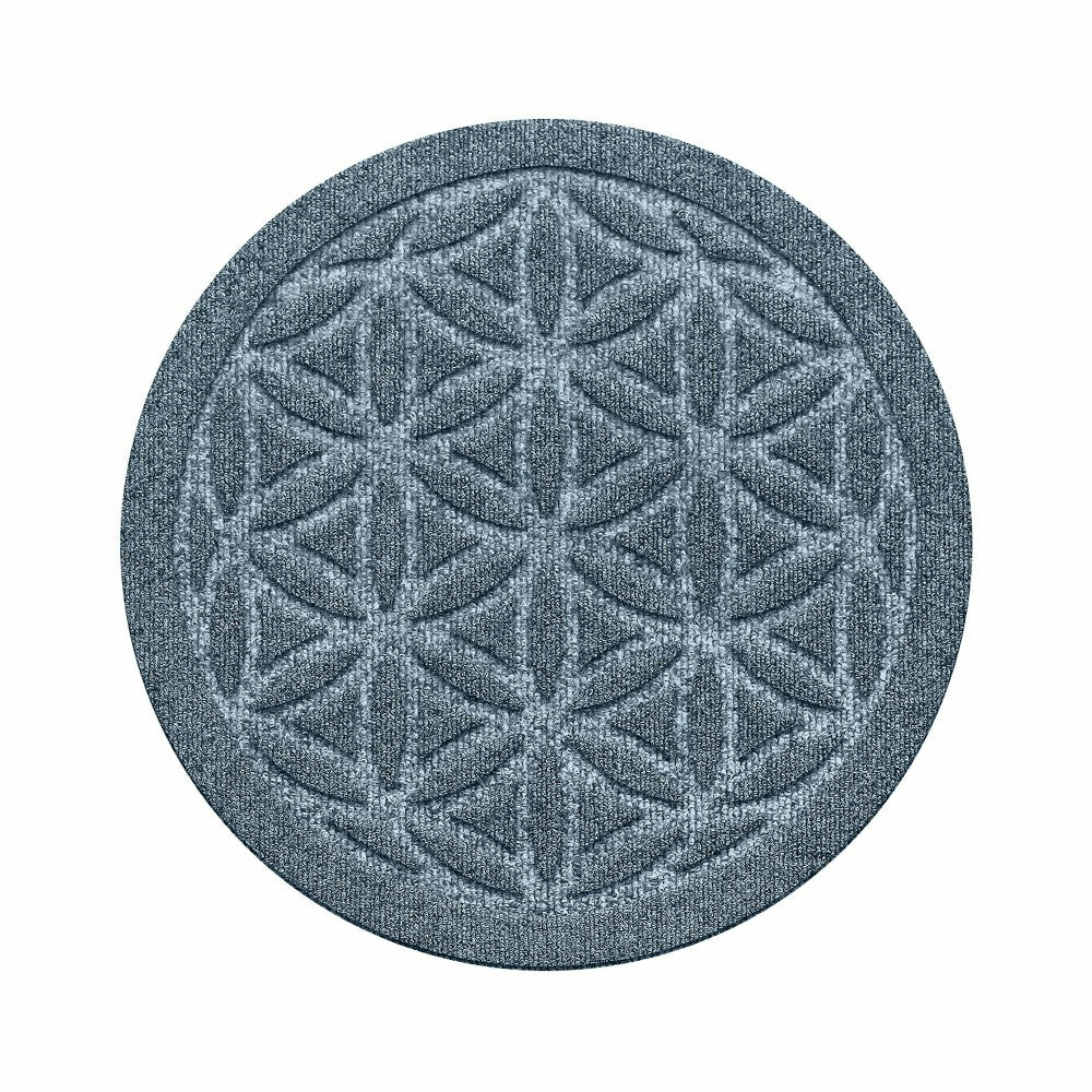 WaterHog® 17" Flower of Life Plant Trivets, Set of 2 | Plow & Hearth
