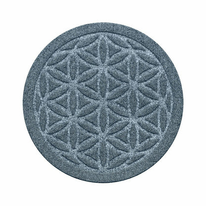 WaterHog® 17" Flower of Life Plant Trivets, Set of 2 | Plow & Hearth
