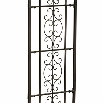 Montebello Metal Lattice Trellis with Planter Stand | Plow & Hearth