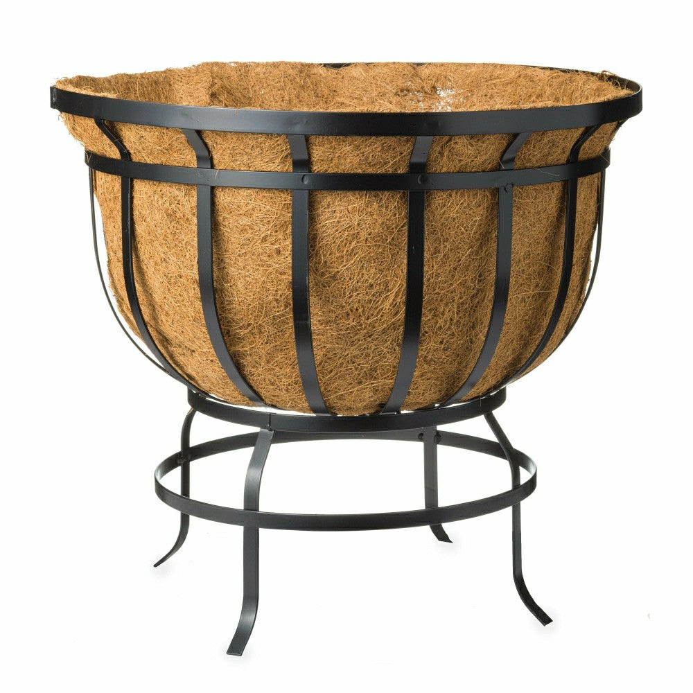 Round Coco Basket Planter | Plow & Hearth