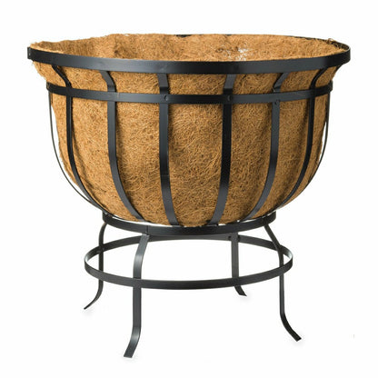 Round Coco Basket Planter | Plow & Hearth
