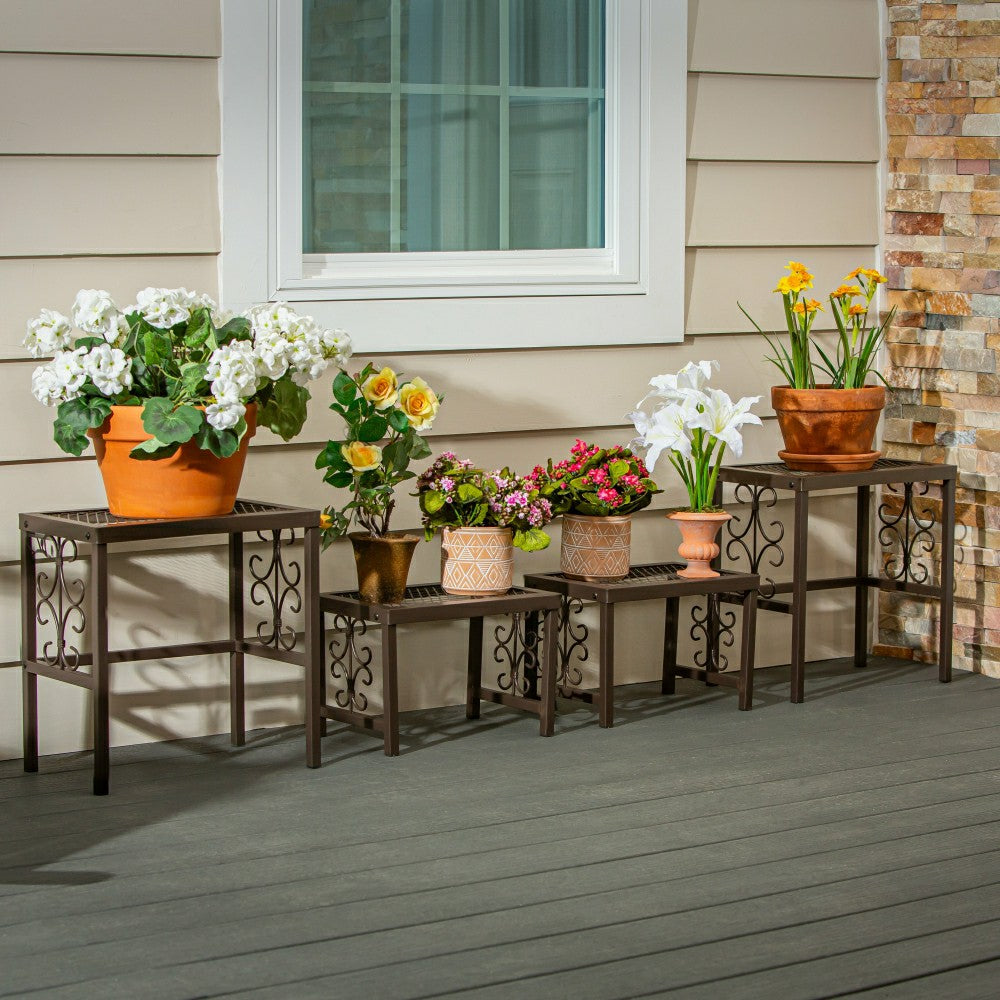 Montebello Plant Stand Set of 4 | Plow & Hearth