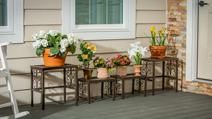 Montebello Plant Stand Set of 4 | Plow & Hearth