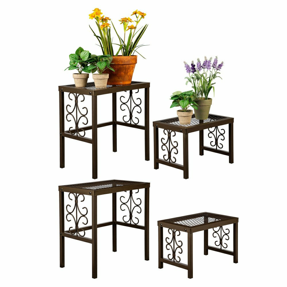 Montebello Plant Stand Set of 4 | Plow & Hearth