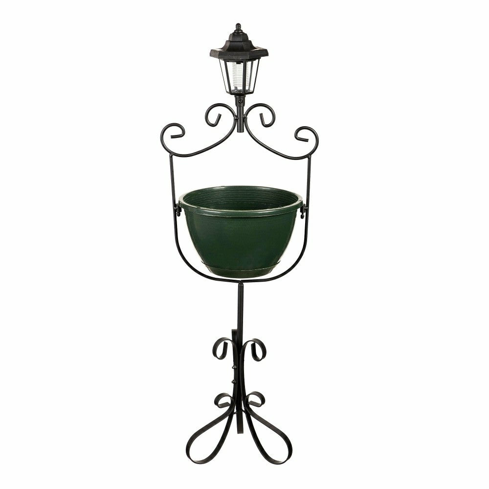 Planter with Solar Light | Plow & Hearth