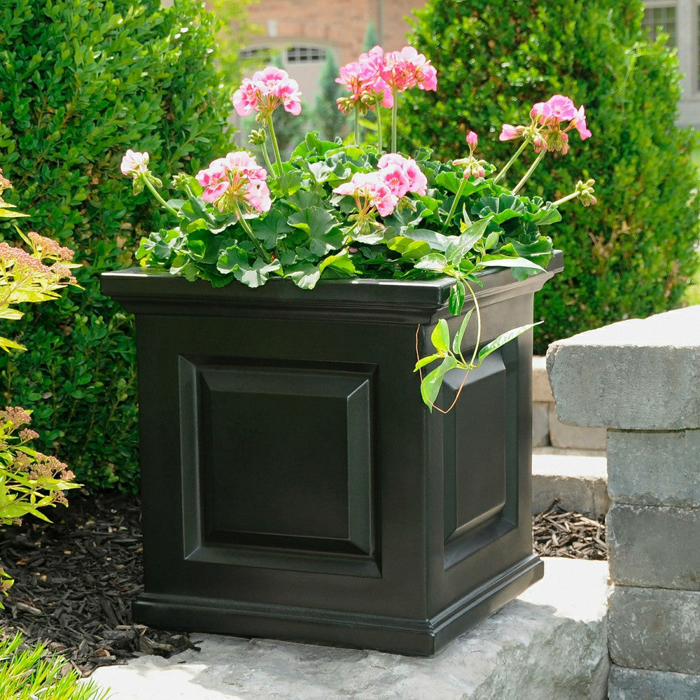 Chadwick Self-Watering Planter, 16" sq. | Plow & Hearth