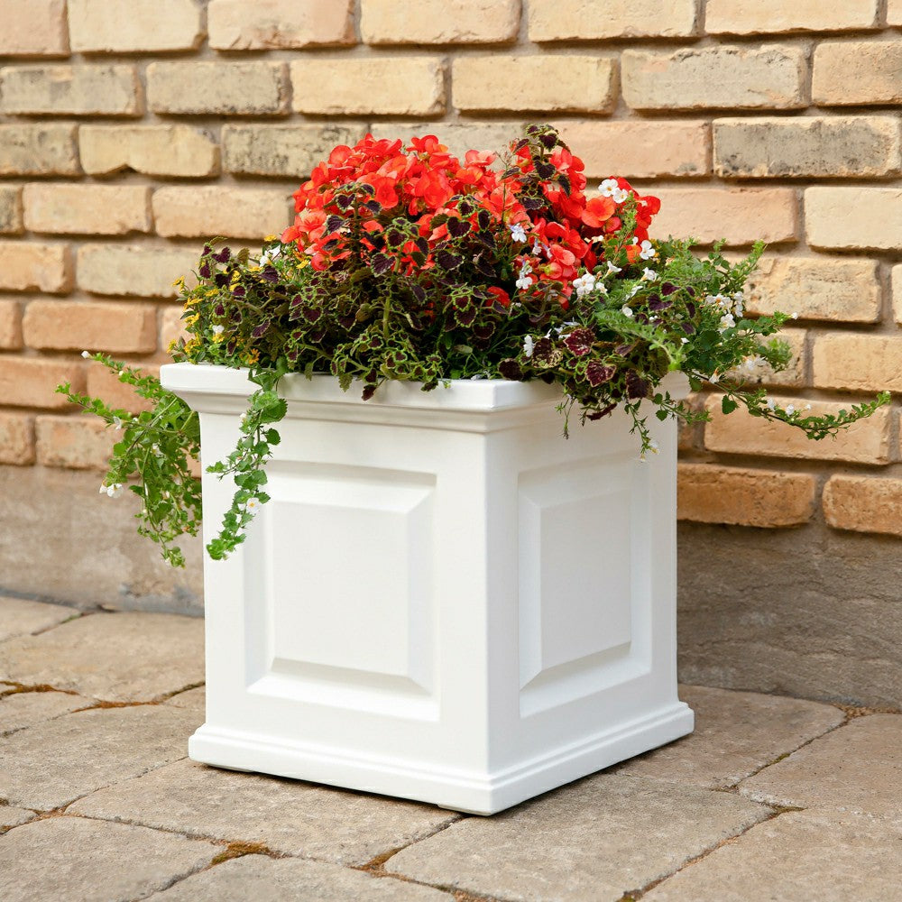 Chadwick Self-Watering Planter, 16" sq. | Plow & Hearth