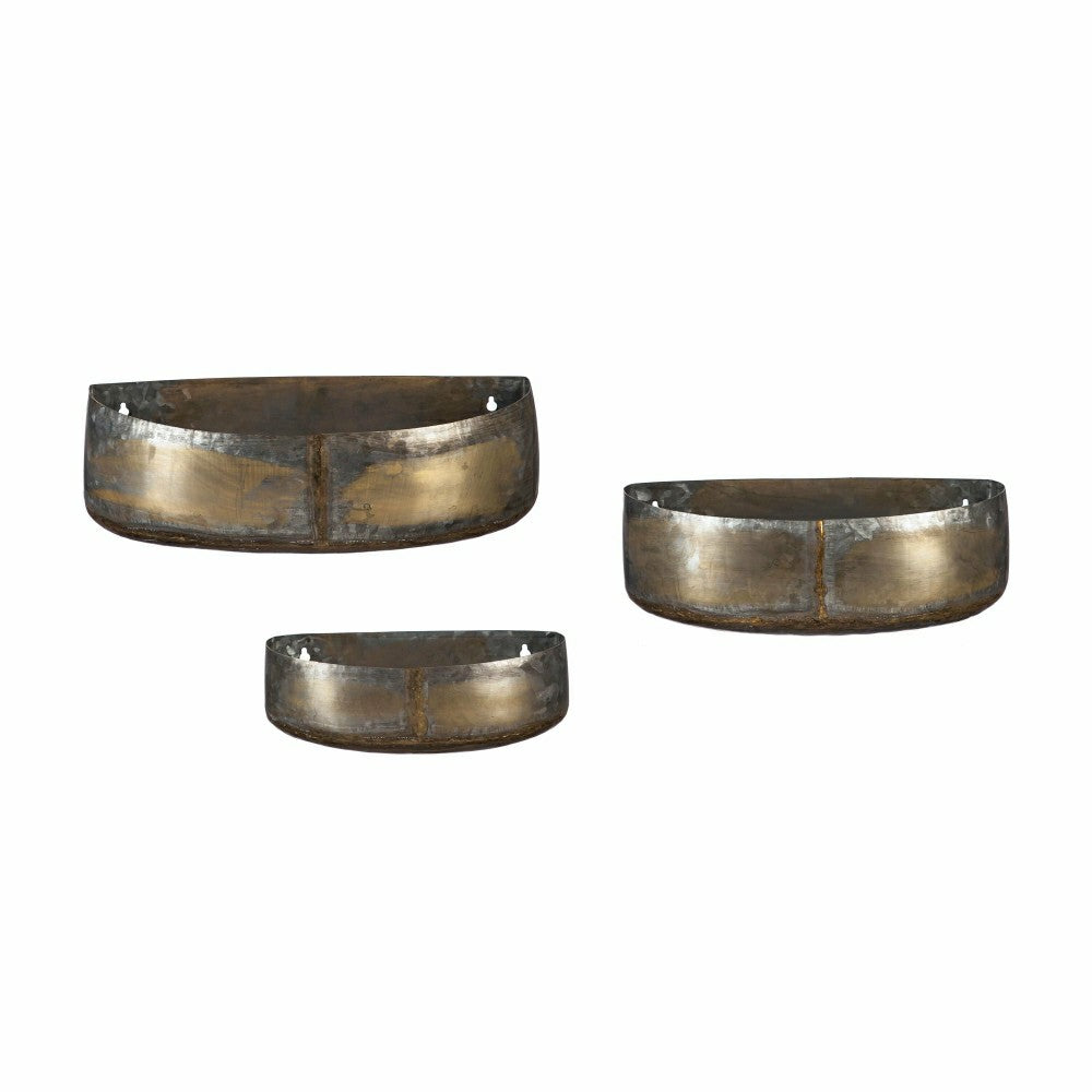 Metal Planter Set of 3 | Plow & Hearth
