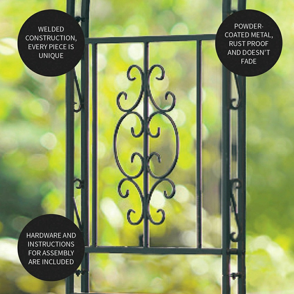 Montebello Iron Garden Arbor | Plow & Hearth