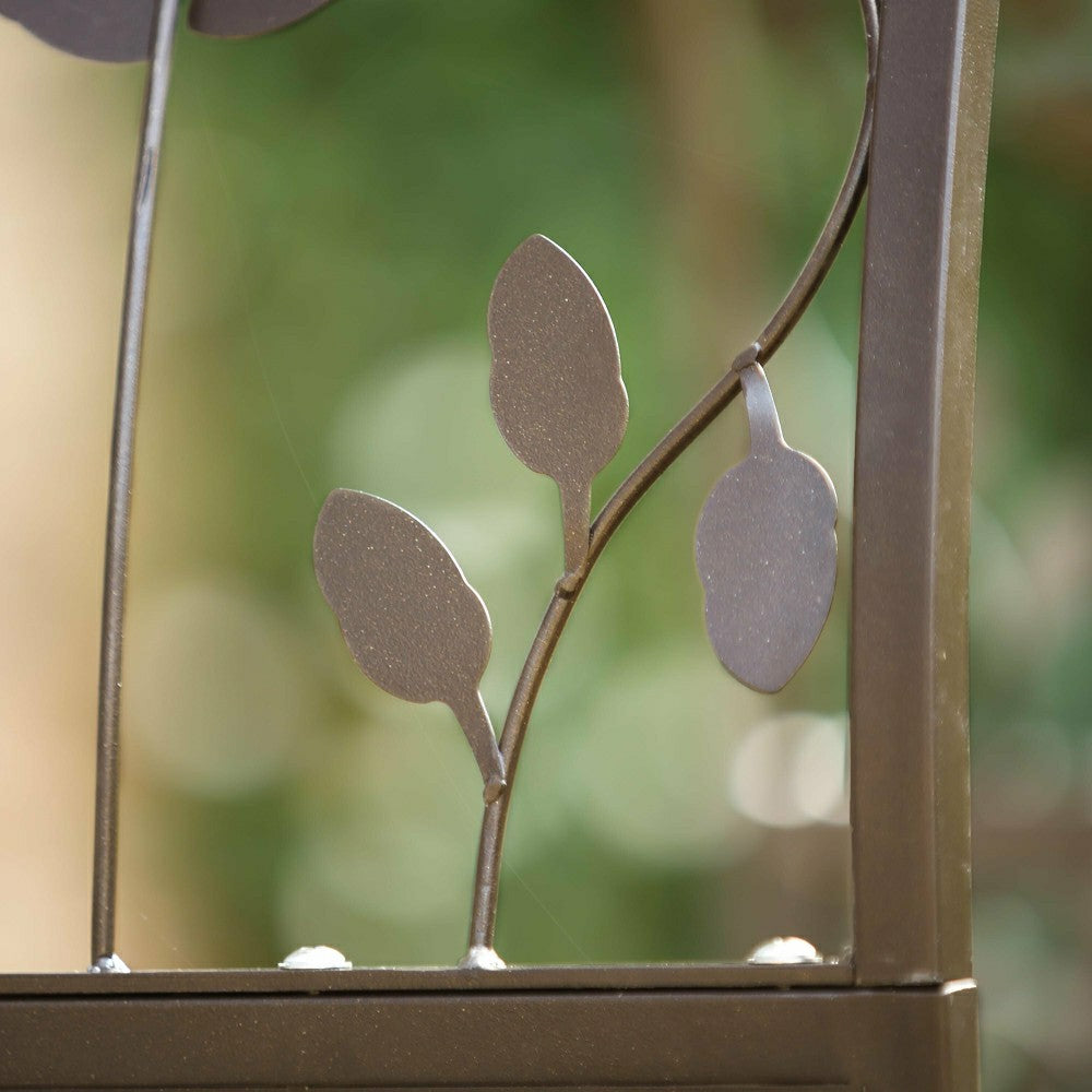 Metal Garden Arbor with Tree of Life Design | Plow & Hearth