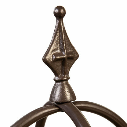 7' Powder-Coated Steel Garden Obelisk, Bronze | Plow & Hearth
