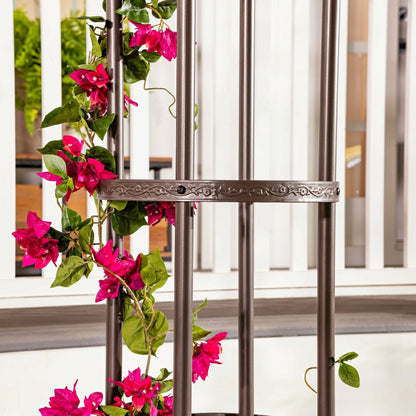 Steel Garden Obelisk | Plow & Hearth