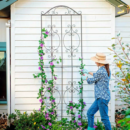 Iron Montebello Tall Trellis | Plow & Hearth