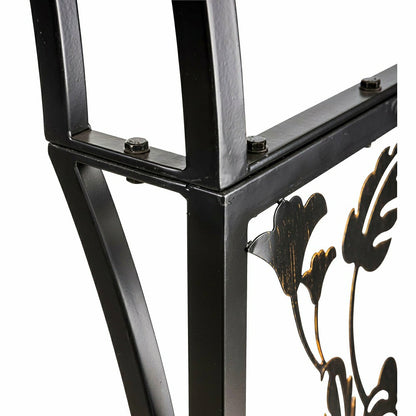 Metal Arched Hummingbird Garden Arbor | Plow & Hearth