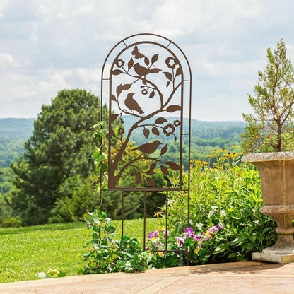 Metal Song Bird Trellis | Plow & Hearth