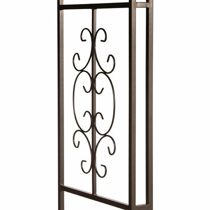 Bronze Montebello Slimline Garden Arbor | Plow & Hearth