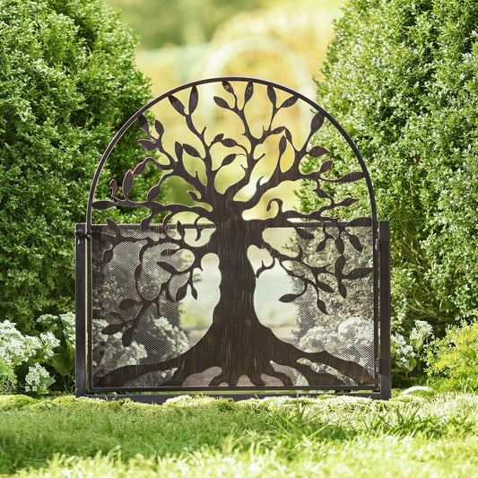 Metal Garden Gate with Tree of Life Design | Plow & Hearth