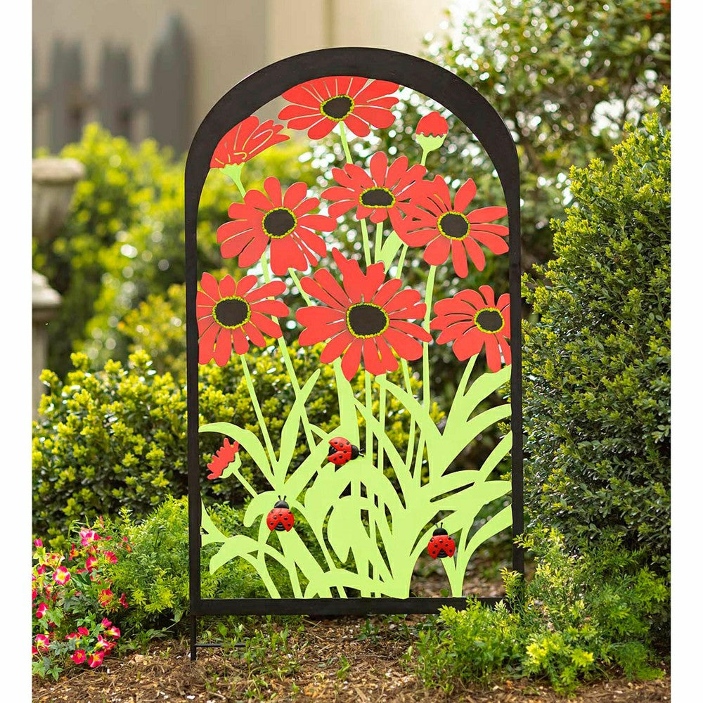 Laser Cut Trellis- Flowers | Plow & Hearth
