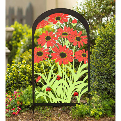 Laser Cut Trellis- Flowers | Plow & Hearth