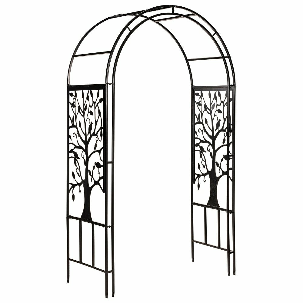 Metal Tree of Life Garden Arbor | Plow & Hearth