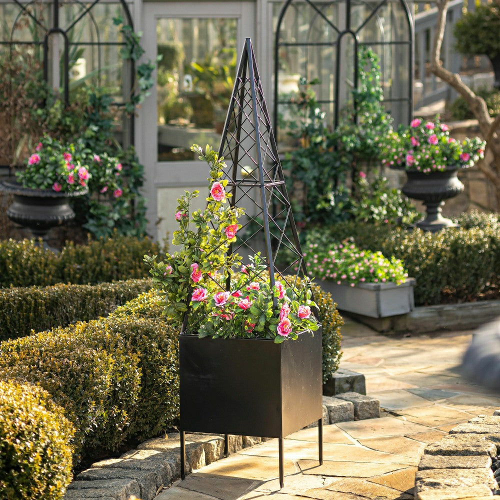Triangular Obelisk Planter | Plow & Hearth
