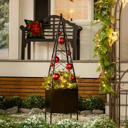 Triangular Obelisk Planter | Plow & Hearth