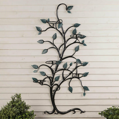 Hanging Tree Trellis with Pot Holders | Plow & Hearth