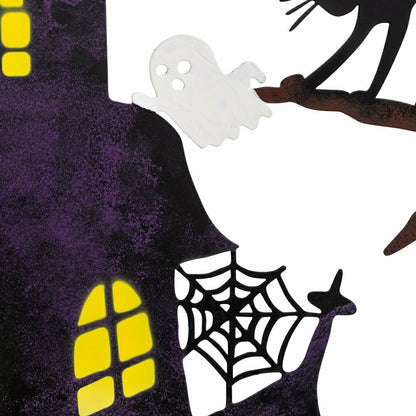 Metal Halloween Trellises In Witch And Haunted House Designs | Plow & Hearth